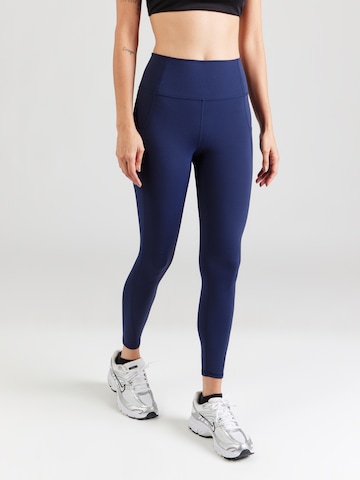 zils Fabletics Šaurs Sporta bikses 'OASIS': no priekšpuses