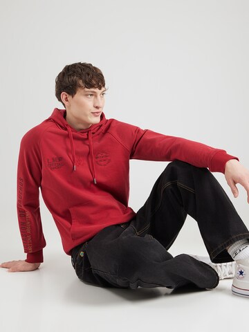 La Martina Tréning póló - piros: elől