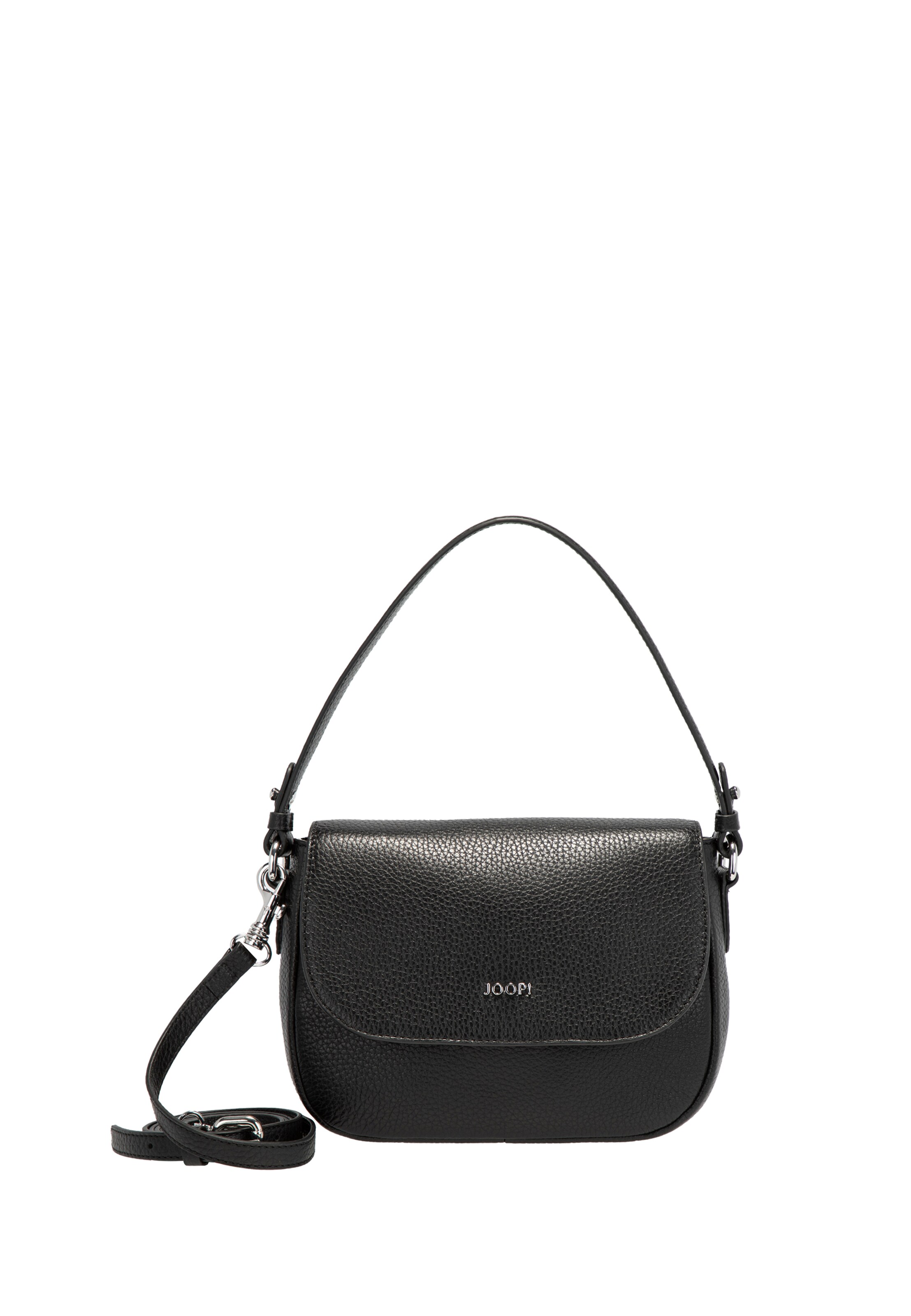 JOOP! - Mala de ombro 'Pompeji Esmera' em preto: frente