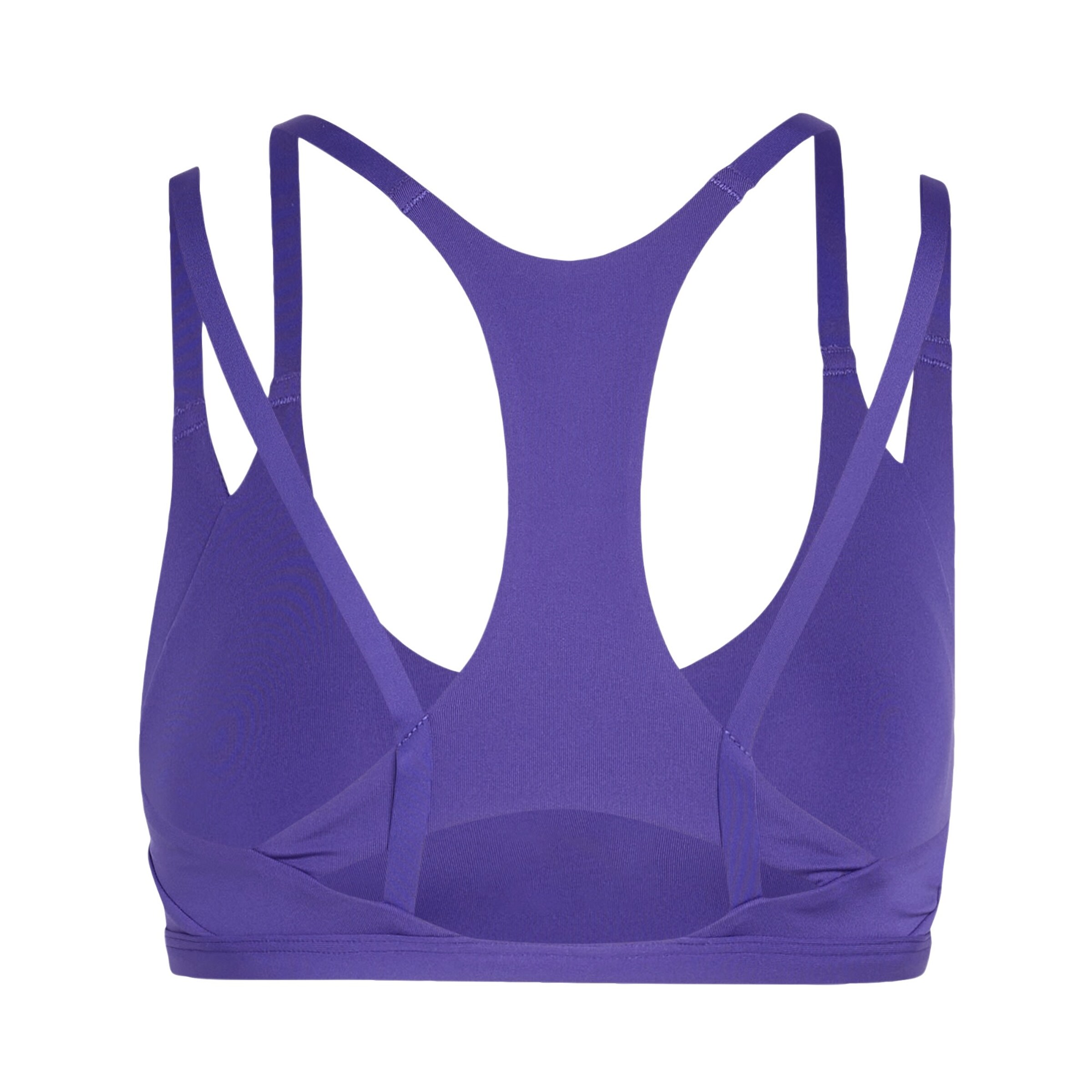 ADIDAS PERFORMANCE Bustier Sport-BH 'Optime Workout' in Lila