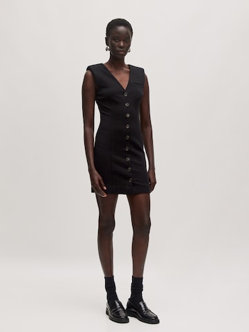 EDITED Kleid 'Gioia' in Schwarz: Vorderseite
