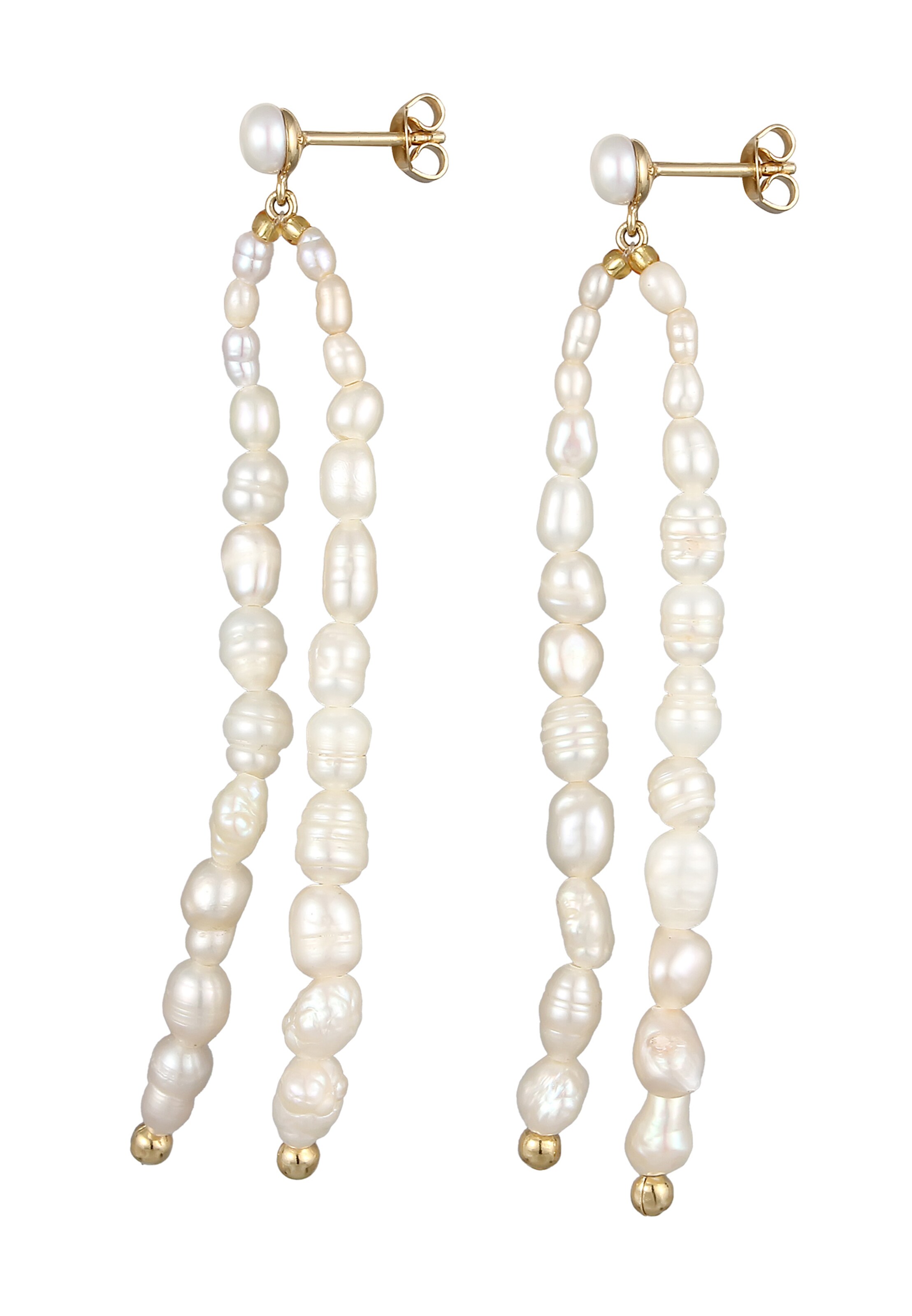 ELLI PREMIUM Ohrringe in Weiß