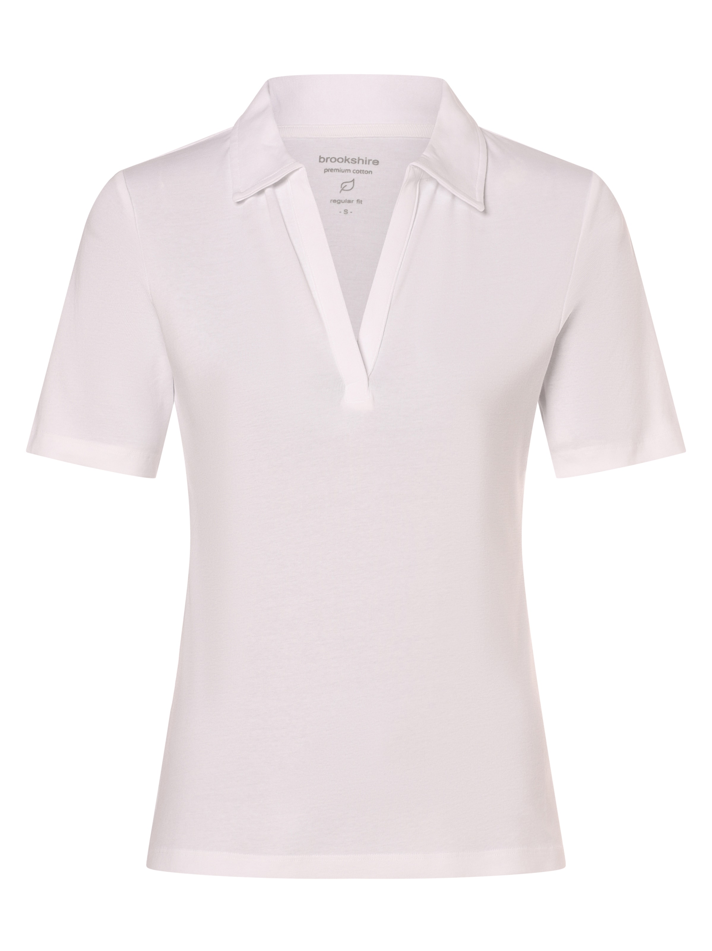 Brookshire Shirt ' ' in White: front