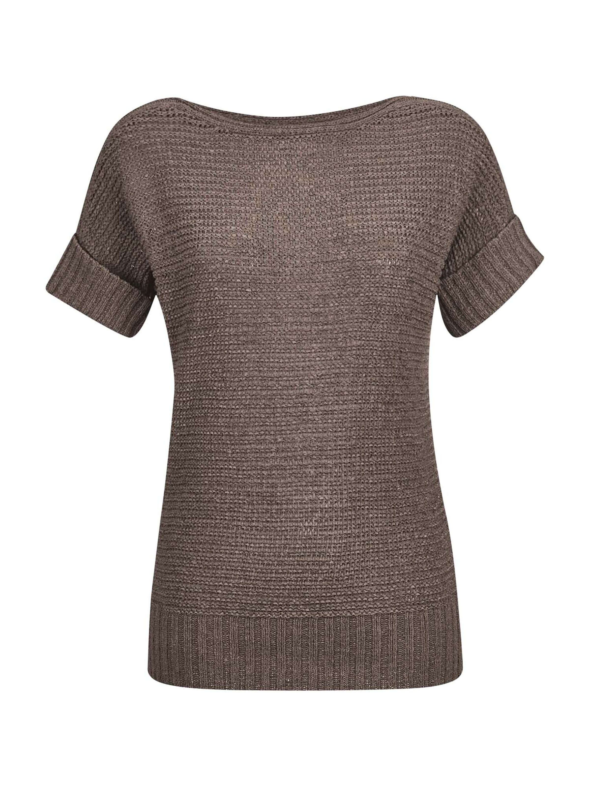 Pull-over MADELEINE en gris : devant