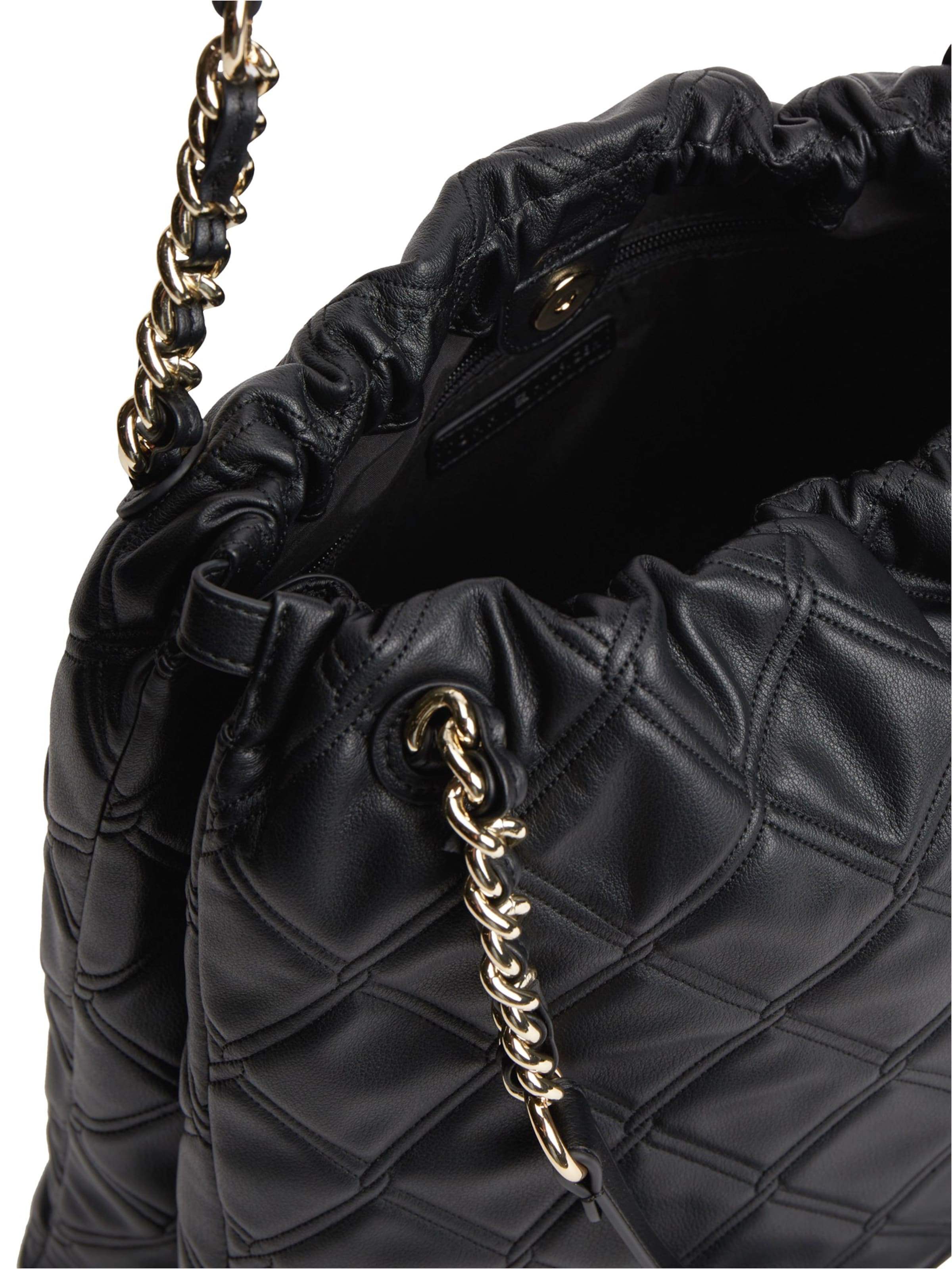 TOMMY HILFIGER Shopper in Schwarz