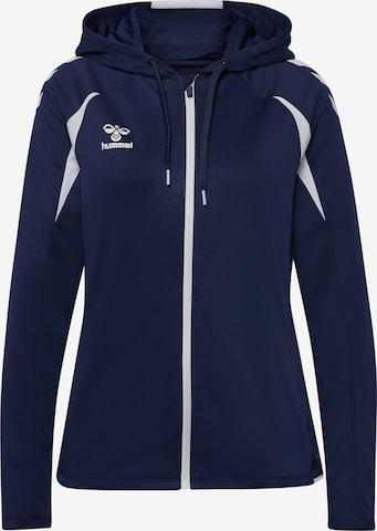 Hummel Sportief sweatshirt in Blauw: voorkant