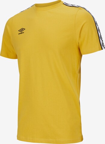 UMBRO Performance Shirt in Yellow: front