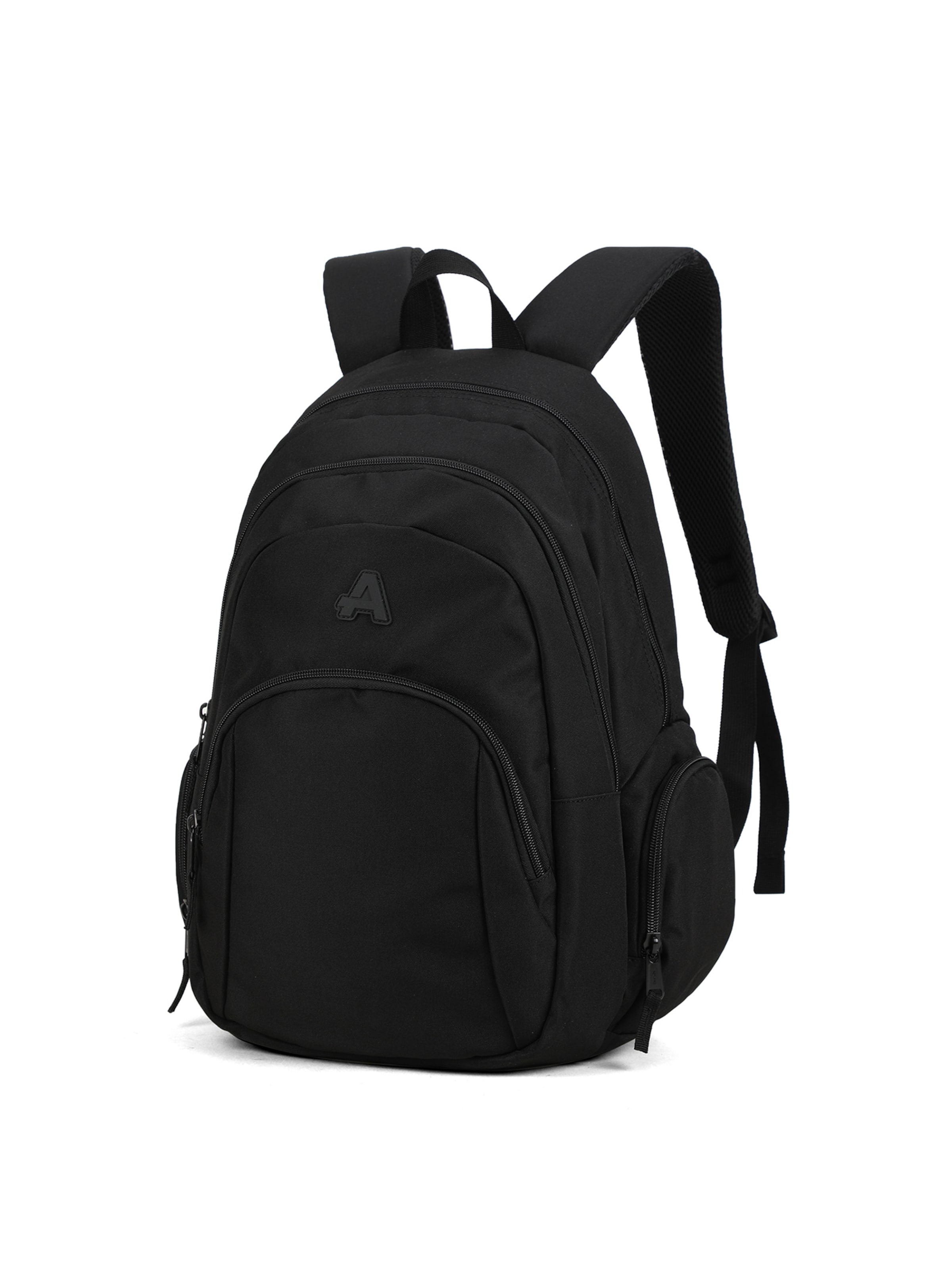 Aoking Rucksack in Schwarz: Vorderseite