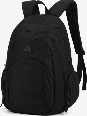 Aoking Rucksack in Schwarz: Vorderseite