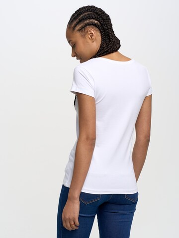 BIG STAR T-Shirt 'Supiclassica' in Weiß