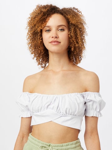 Femme Luxe Μπλουζάκι 'Chloe' σε λευκό: μπροστά