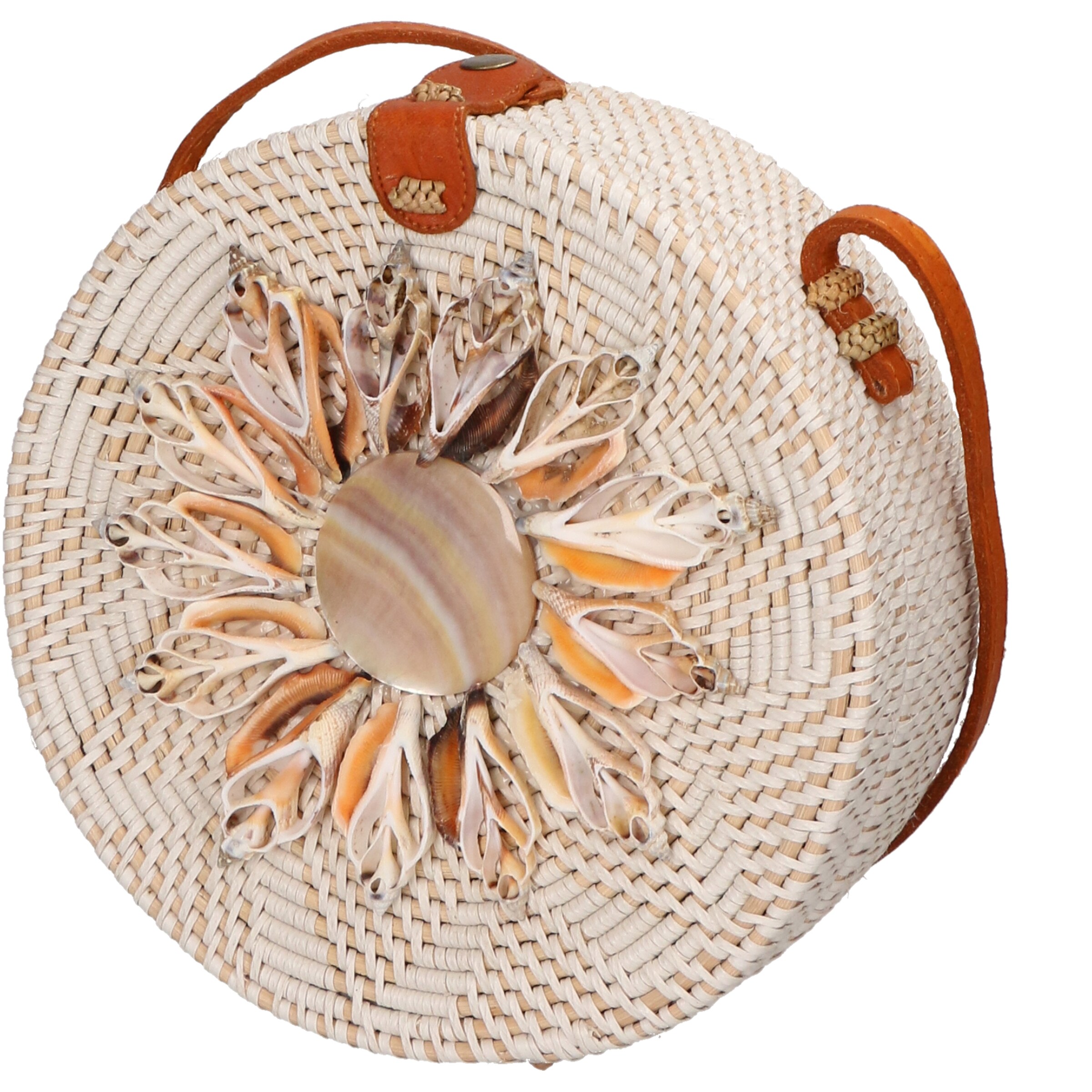 Gave Lux Umhängetasche in Beige: Vorderseite