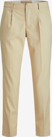 JJXX Bandplooibroek 'Chloe' in Beige: voorkant