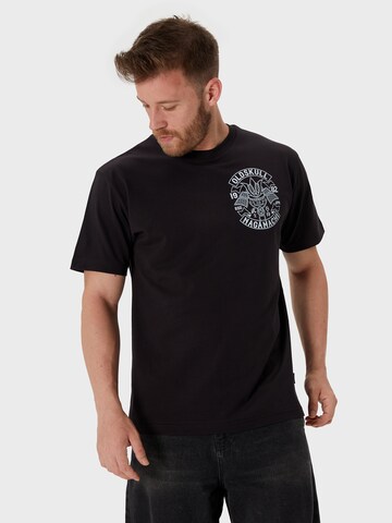 Oldskull Shirt 'Rtrip Nagamurai' in Black: front