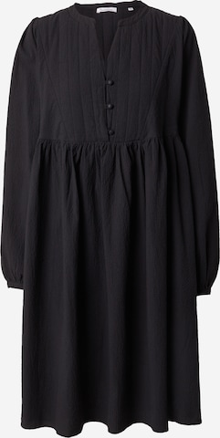 KnowledgeCotton Apparel Sukienka 'GO' w kolorze czarny: przód