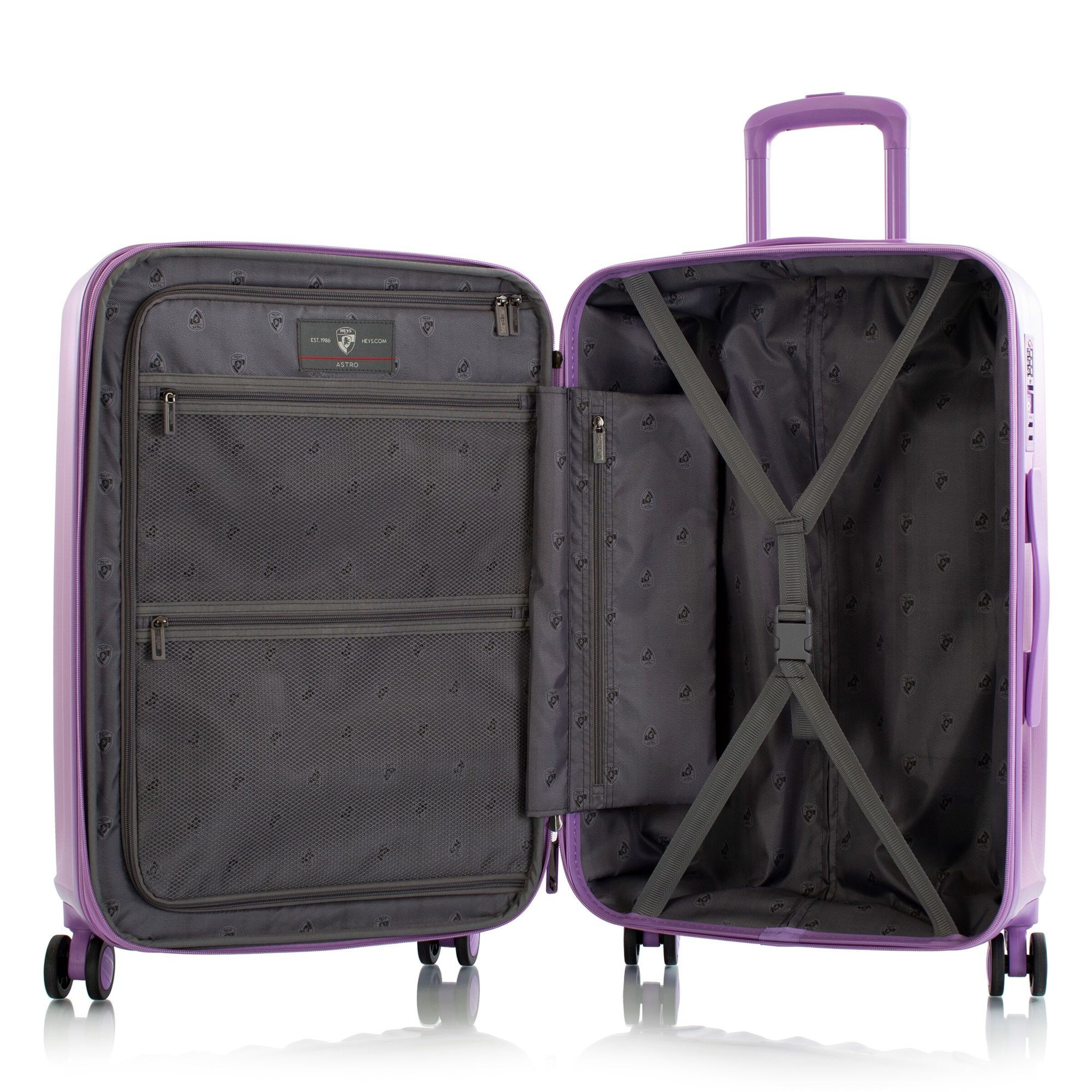 Heys Suitcase Set 'Astro' in Purple
