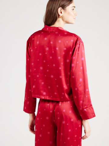 Hunkemöller - Camiseta para dormir en rojo