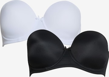 Marks & Spencer Bandeau BH in Schwarz: Vorderseite