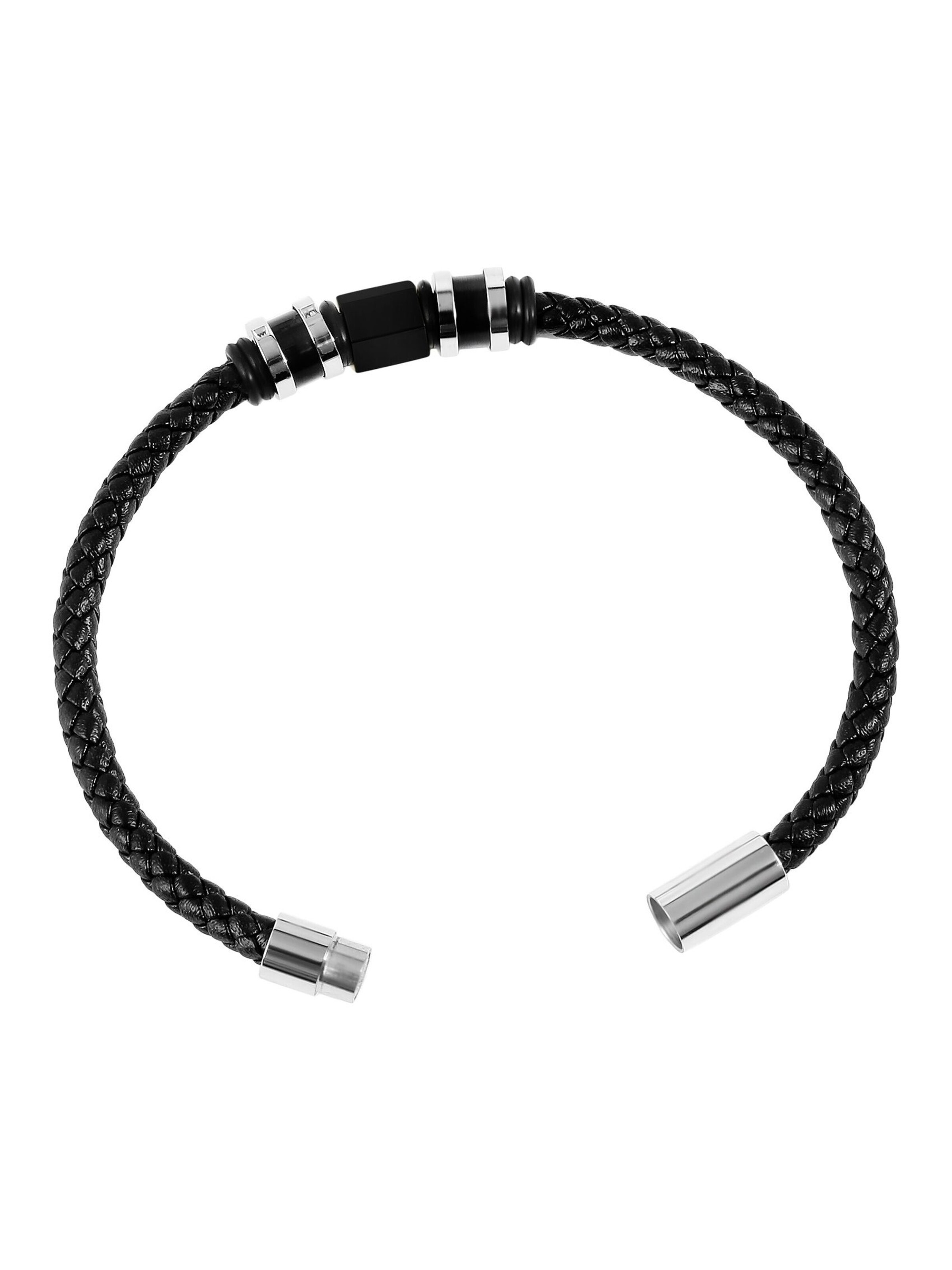 Akzent Bracelet 'Jenik, hautverträglich' in Black