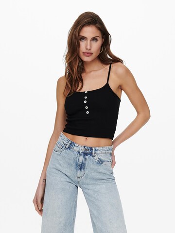 ONLY Top 'NESSA' in Black: front