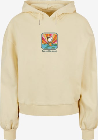 Merchcode Sweatshirt in Yellow: front