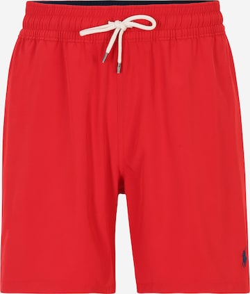 Polo Ralph Lauren Zwemshorts 'TRAVELER' in Rood: voorkant