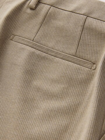Next Slim fit Trousers with creases in Beige