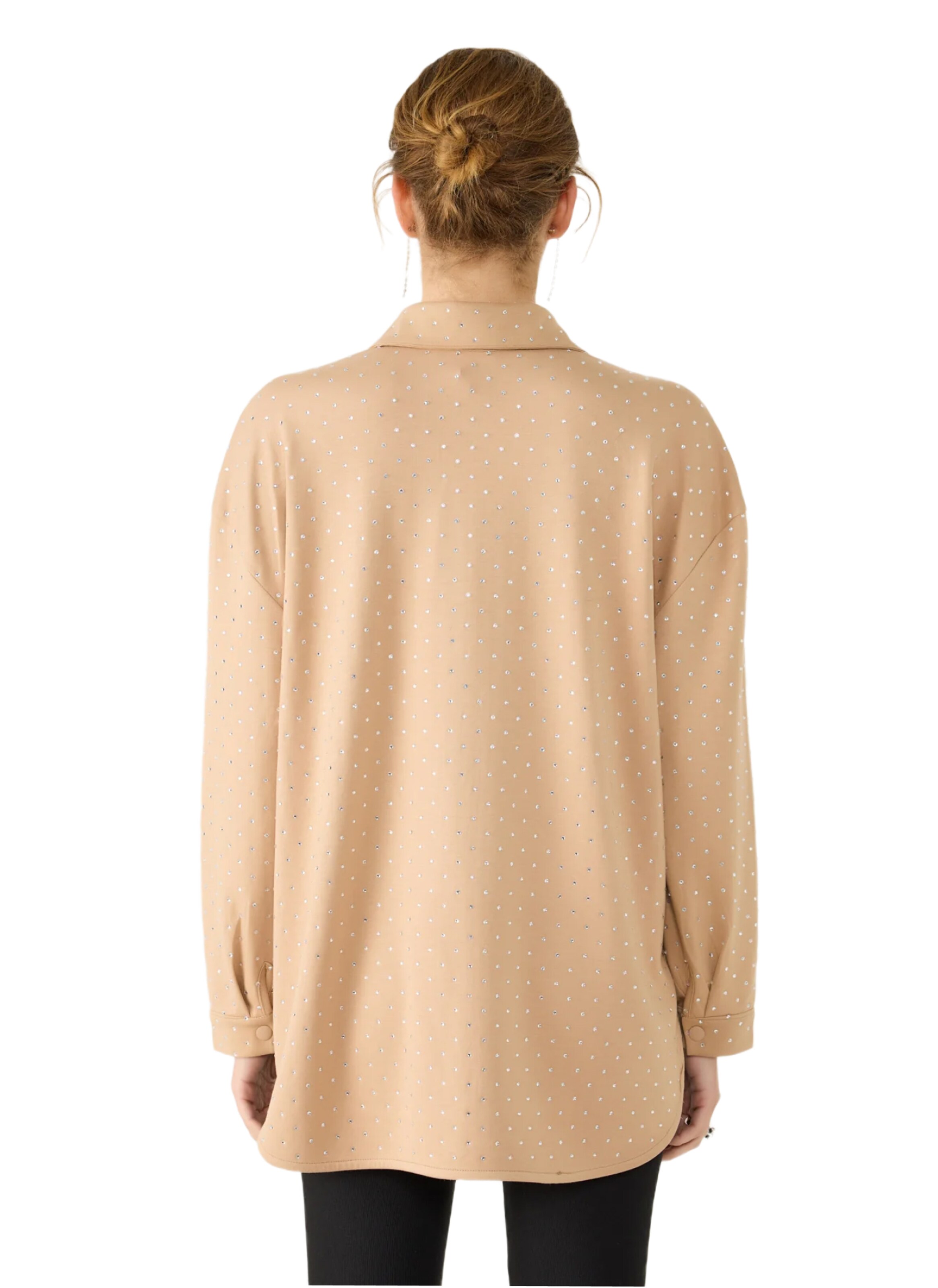 No Matter What Blouse in Beige