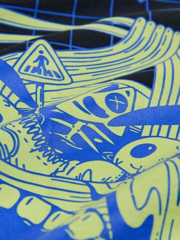 Tricou 'Ramen Company' de la Next pe negru