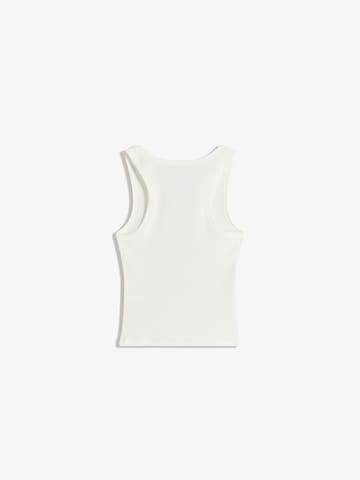 Haut Bershka en blanc