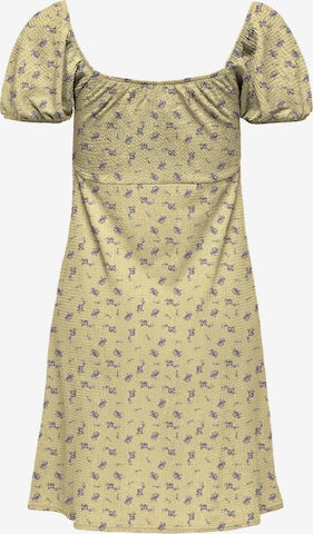 ONLY Summer Dress 'Kenya' in Yellow