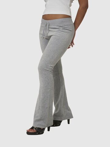 Juicy Couture Regular Workout Pants 'LAYLA' in Grey: front