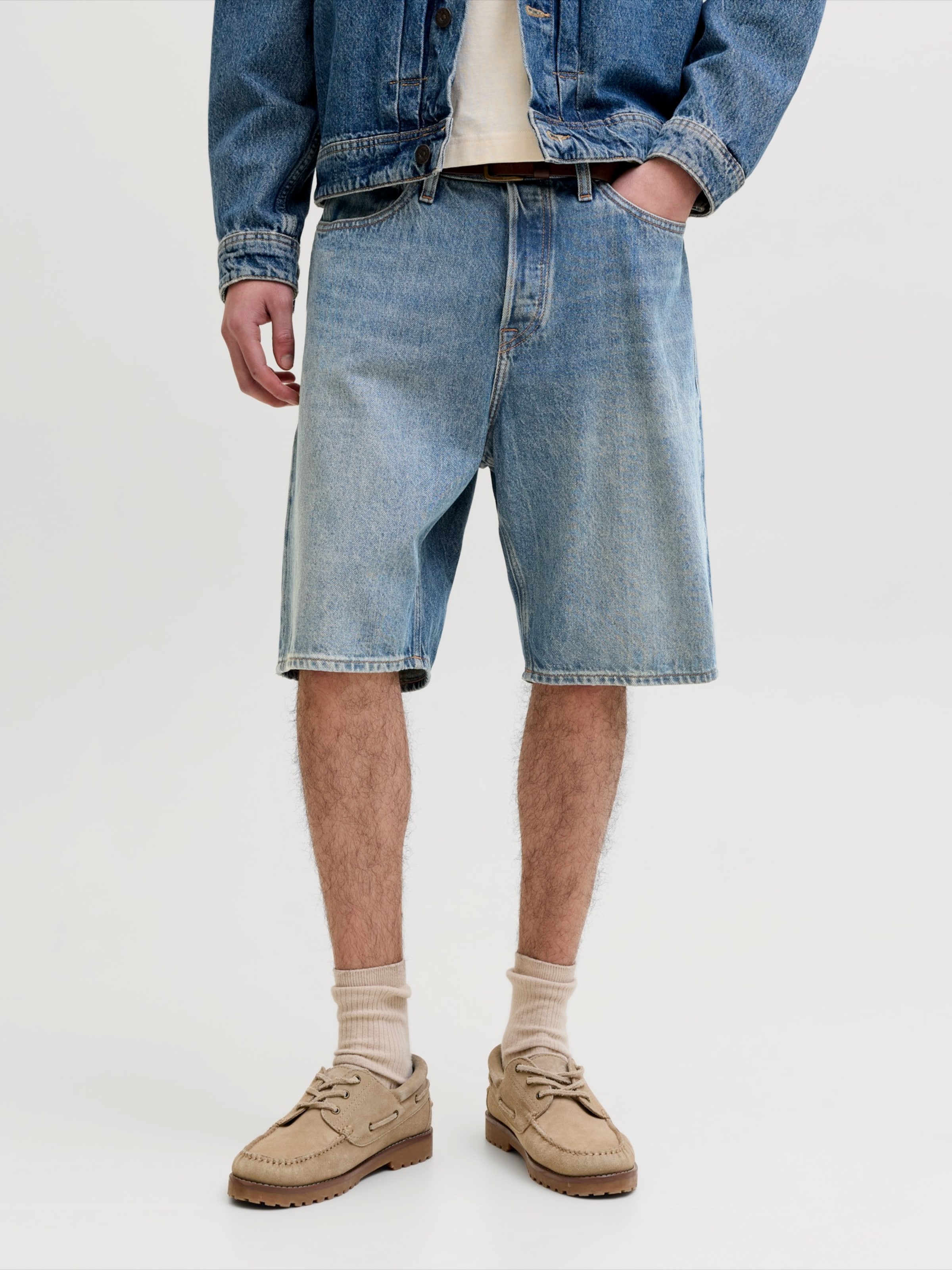 JACK & JONES Baggy Jeans 'JJIALEX JJORIGINAL' in Blue | ABOUT YOU