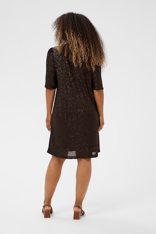 Cream Dress in Brown