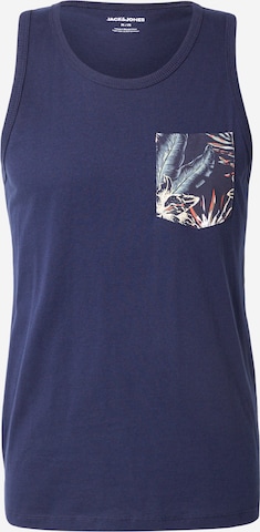 JACK & JONES - Camiseta 'JJHONOLULU' en azul: frente