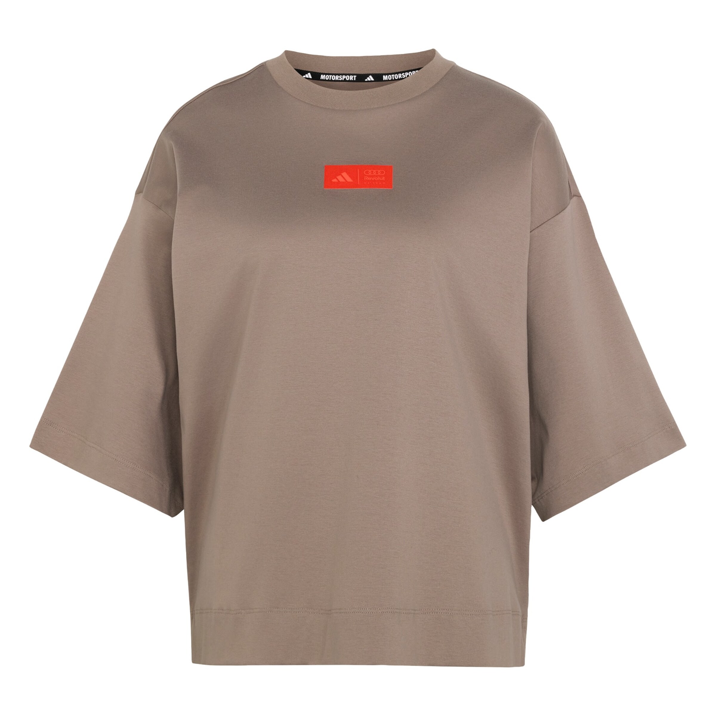 ADIDAS PERFORMANCE T-shirt fonctionnel 'Audi Formula One Team' en moka / rouge cerise / noir, Vue avec produit