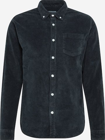 Redefined Rebel Regular fit Button Up Shirt 'Sean' in Black: front