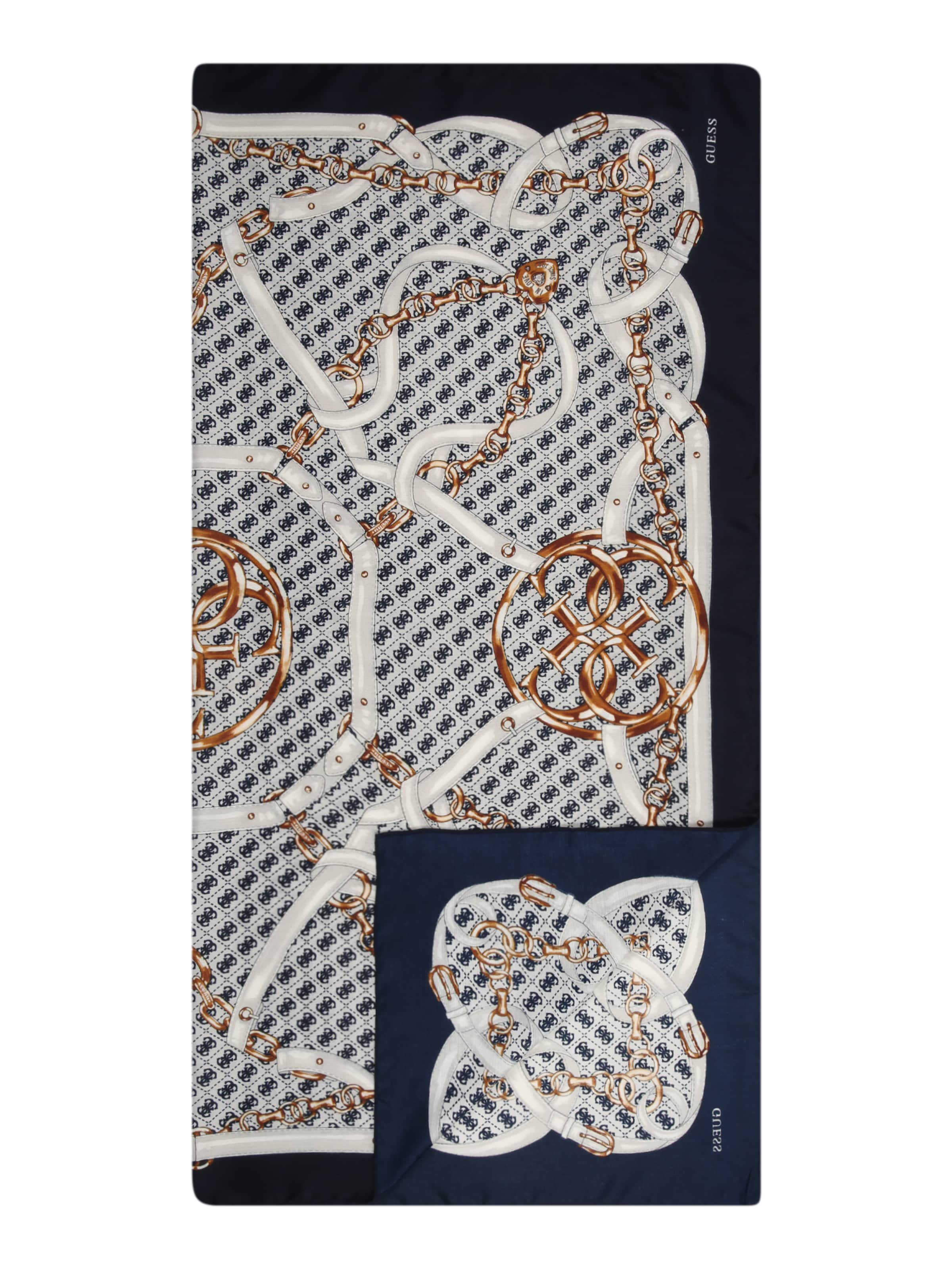 GUESSRučnik 'NOELLE PRINTED KEFIAH 130X130' - plava boja