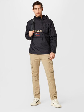 NAPAPIJRI Between-Season Jacket 'Northfaser' in Black