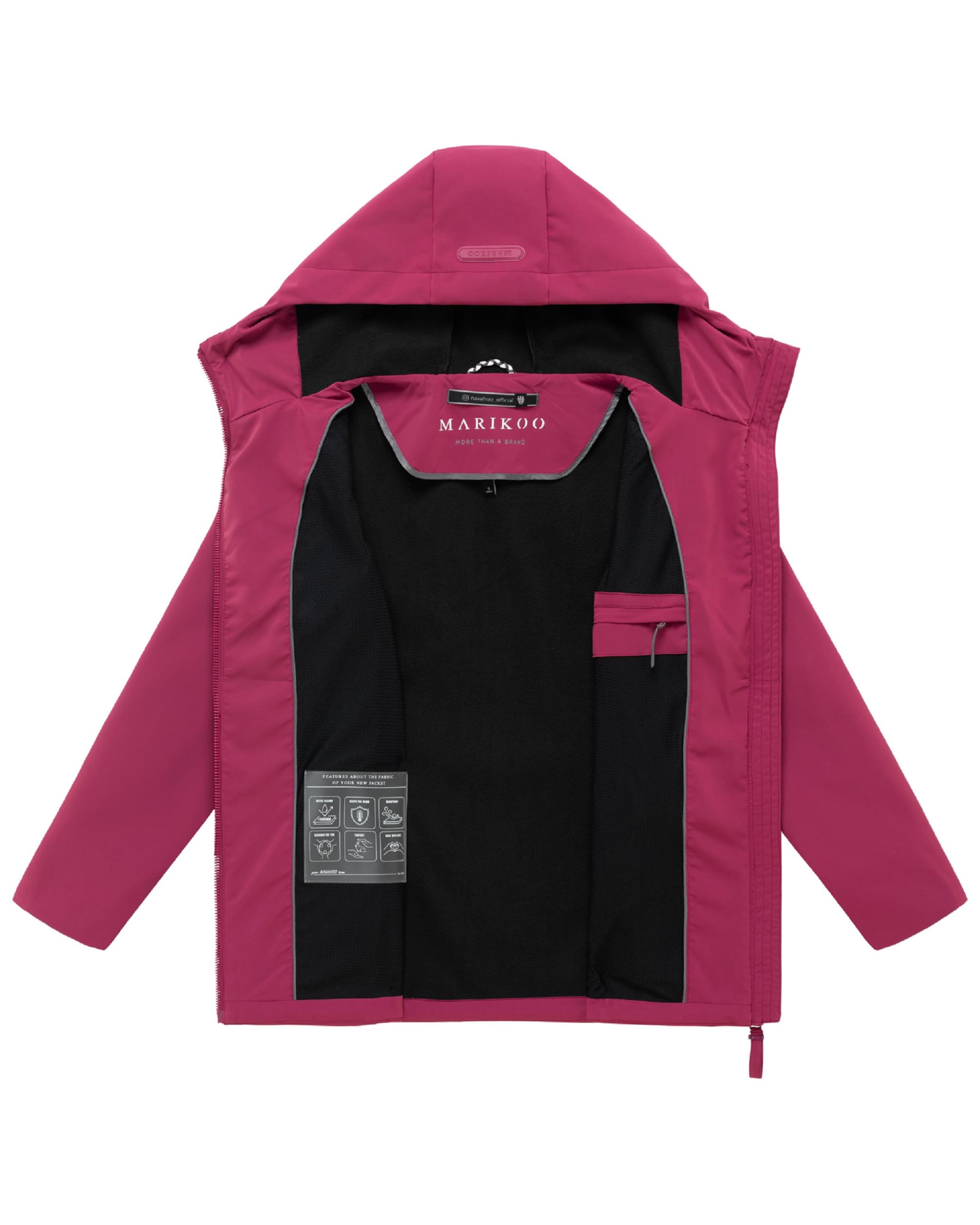 MARIKOO Funktionsjacke 'Minaa 16' in Pink