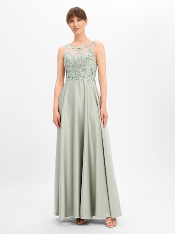 Laona Evening dress in Green: front