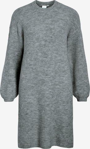 VILA Gebreide jurk 'VIRETTA' in Grijs: voorkant