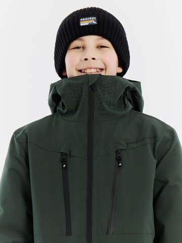 PROTEST Athletic Jacket 'PRTWixan JR' in Green