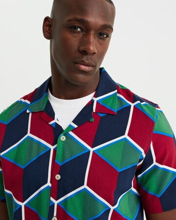 WE Fashion Regular Fit Hemd in Mischfarben