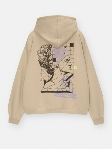 Pull&Bear Sweatshirt in Beige