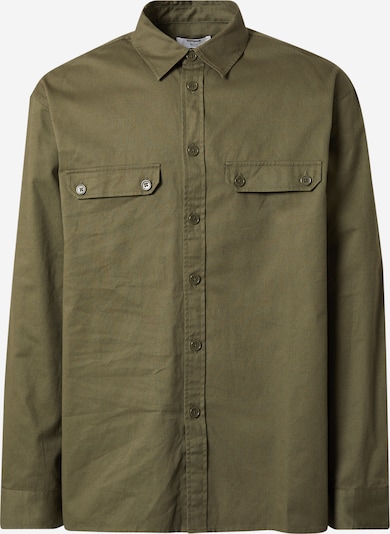ABOUT YOU x Kevin Trapp Button Up Shirt 'Jeremias' in Khaki, Item view