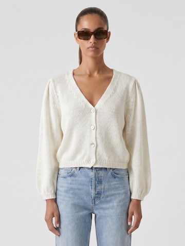 americandreams Strickjacke 'Manda'‌‌‌‌ in Weiß