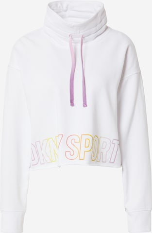 DKNY Performance Sportsweatshirt i hvit: forside