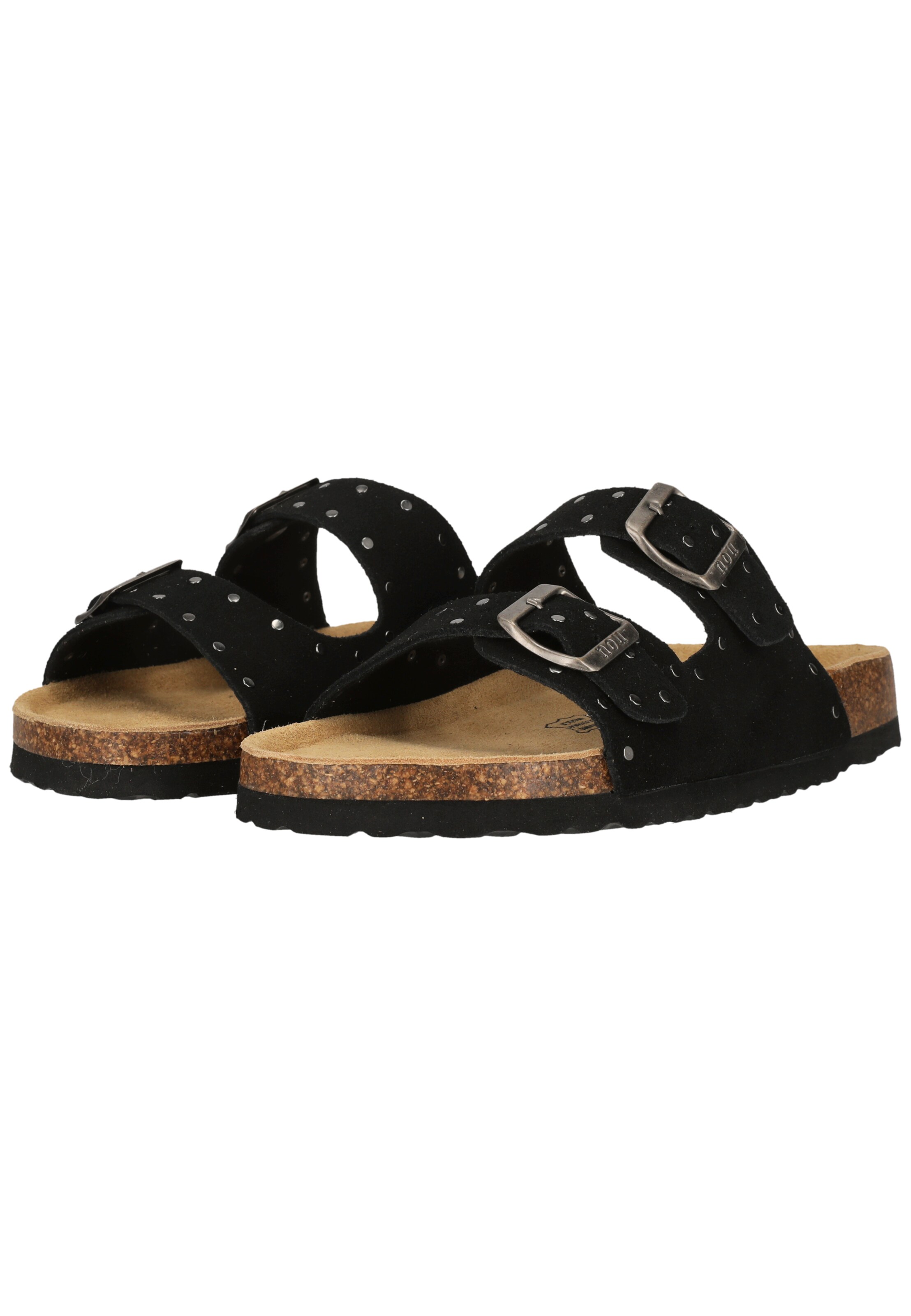 NOU Sandalen 'Cabra' in Schwarz