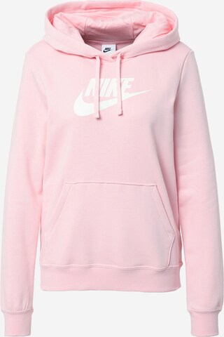 Nike Sportswear Sweatshirt in Roze: voorkant